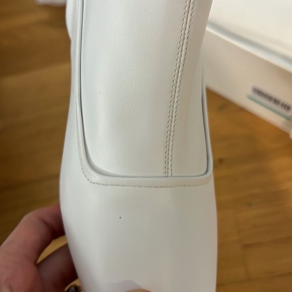 New Maison Margiela white square toe ankle boots - Picture 8 of 15